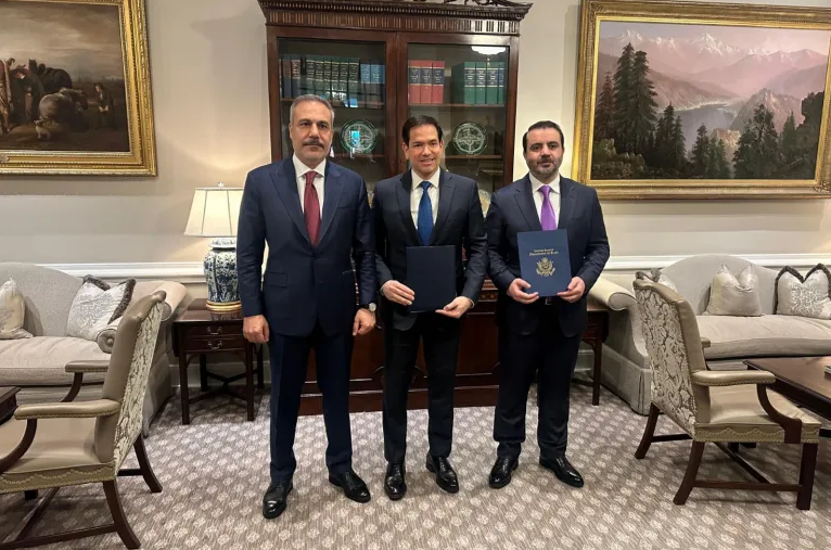 اجتماع الشيباني وروبيو وفيدان